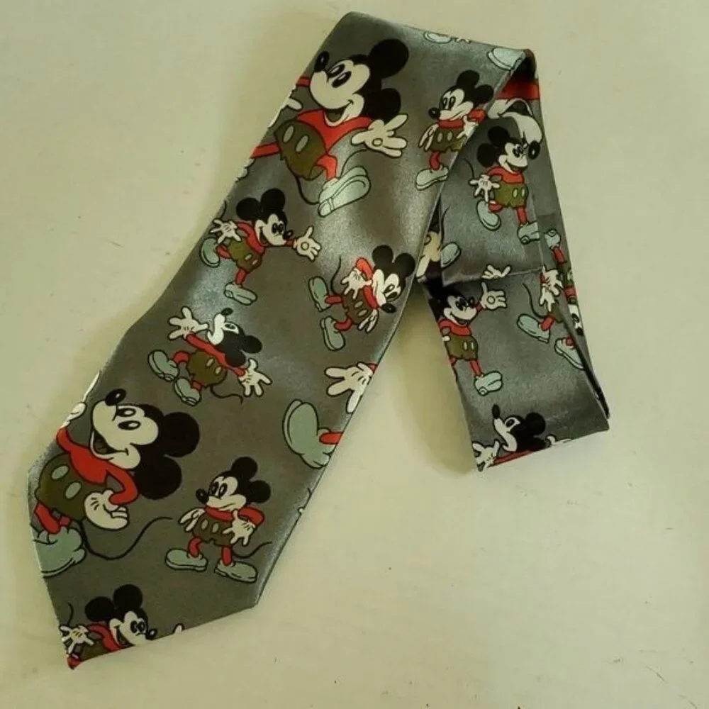 Disney Mickey Mouse Men's Neck Tie Vintage Man's